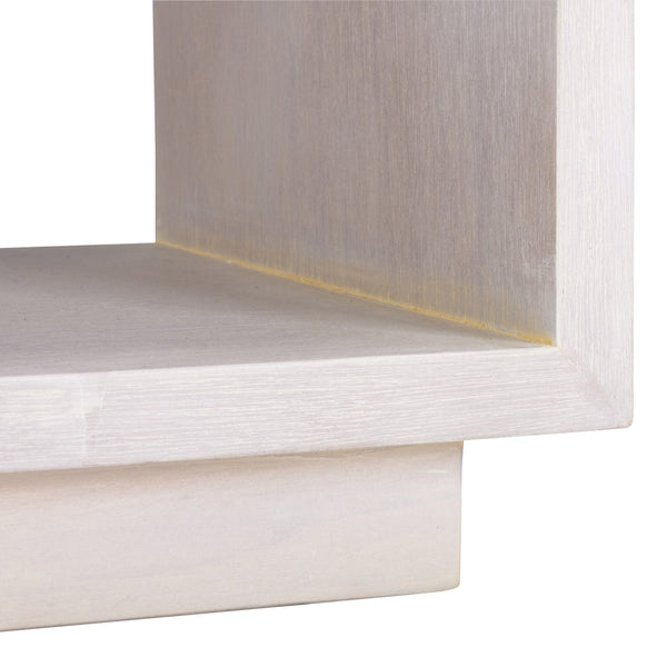 Safavieh Sota Nightstand With 1 Drawer & 1 Shelf - Elegant Wood Veneer Design For Timeless Bedroom Charm White Washed Wood Nst6606a