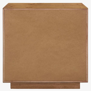 Safavieh Tahan 2 Drawer Nightstand - Chic Burlwood Design For Modern Bedrooms, Versatile Storage Solution NST6608A