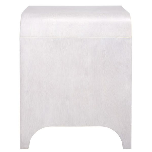Safavieh Birkin Nightstand With 1 Drawer And Open Shelf - Elegant Dark Oak Or White Wash Finish For Bedrooms NST6613A