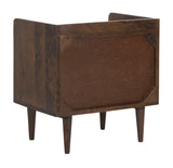 Safavieh Zinnia Nightstand Walnut NST9000A