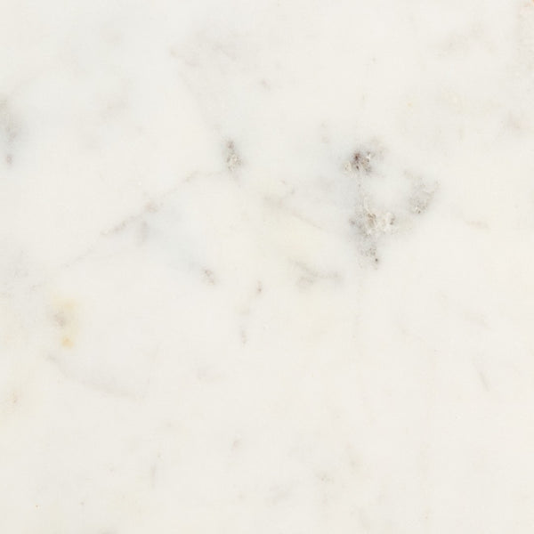 Safavieh Tahseen Parquet Nightstand - Luxurious Acacia Wood Design With Faux Marble Top And Gold Accents White Wash/White/ Brass NST9004C