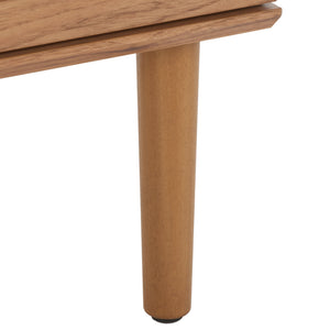 Safavieh Irelia 2 Drawer Nightstand XII23 Oak  Pb, Mdf, Rubber Wood NST9602D