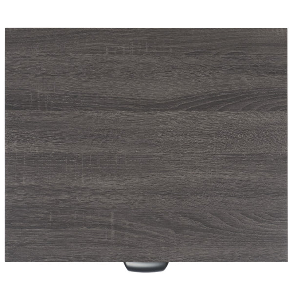 Safavieh Irelia 2 Drawer Nightstand XII23 Distressed Black Pb, Mdf, Rubber Wood NST9602E