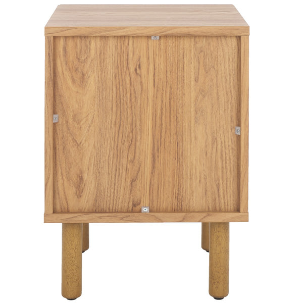 Safavieh Ophelia 1 Door Night Stand Oak / Natural NST9603D