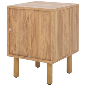 Safavieh Ophelia 1 Door Night Stand Oak / Natural NST9603D