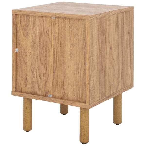 Safavieh Ophelia 1 Door Night Stand Oak / Natural NST9603D