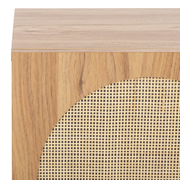 Safavieh Ophelia 1 Door Night Stand Oak / Natural NST9603D