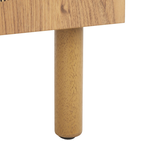 Safavieh Ophelia 1 Door Night Stand Oak / Natural NST9603D