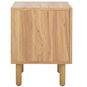 Safavieh Ophelia 1 Door Night Stand Oak / Natural NST9603D