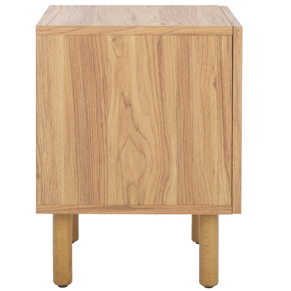 Safavieh Ophelia 1 Door Night Stand Oak / Natural NST9603D