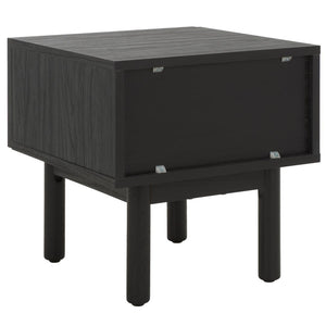 Safavieh Aino 1 Drawer Nightstand Black NST9606B