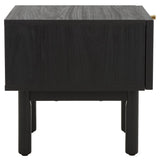 Safavieh Aino 1 Drawer Nightstand Black NST9606B