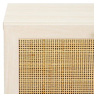 Safavieh Aino 1 Drawer Nightstand White 15.4" x 16.2" x 15.7"