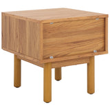 Safavieh Aino 1 Drawer Nightstand Oak 15.4" x 16.2" x 15.7"