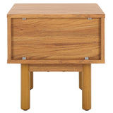 Safavieh Aino 1 Drawer Nightstand Oak 15.4" x 16.2" x 15.7"