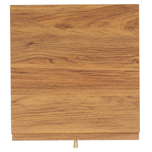 Safavieh Aino 1 Drawer Nightstand Oak 15.4" x 16.2" x 15.7"