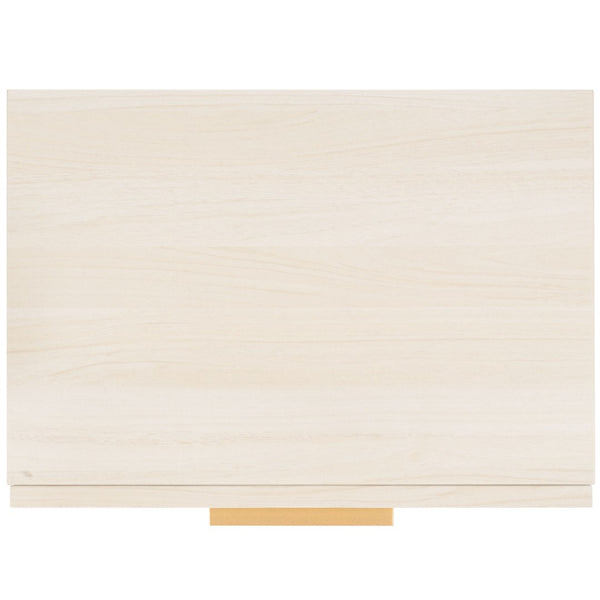 Safavieh Axelle Modern 2 Drawer Nightstand - Stylish Walnut Finish With Sleek Metal Legs For Bedroom Elegance Bleached White / Gold Legs / Gold Handle NST9608C