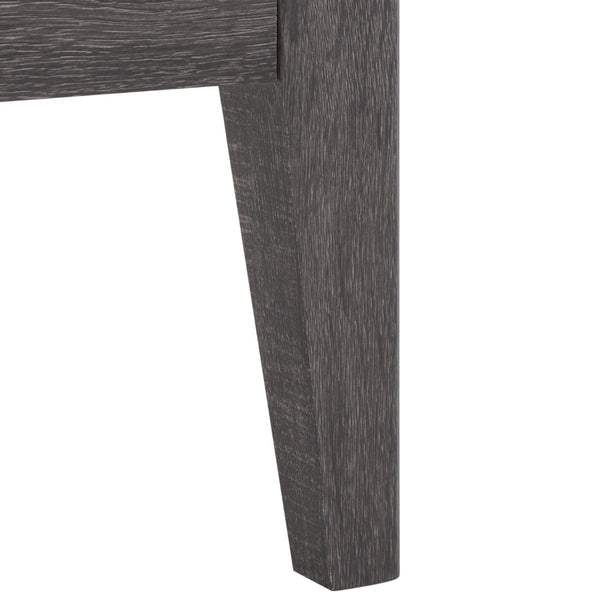 Safavieh Sondra Classic Nightstand With 1 Drawer And Open Shelf For Elegant Bedroom Storage Solutions Distressed Black / Gold NST9609E