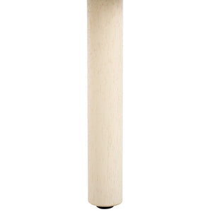 Safavieh Tealla Mid-Century Tambour Door Nightstand With Stylish Gold Hardware And Ample Storage Solutions Bleached White / Gold NST9610C
