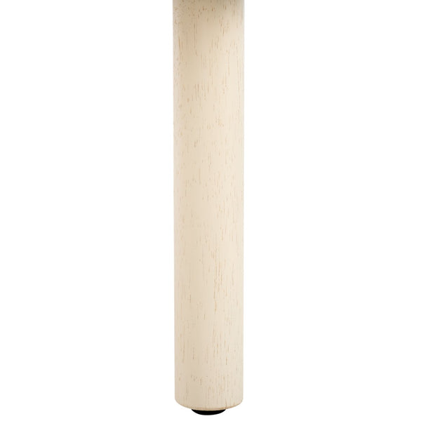 Safavieh Tealla Mid-Century Tambour Door Nightstand With Stylish Gold Hardware And Ample Storage Solutions Bleached White / Gold NST9610C