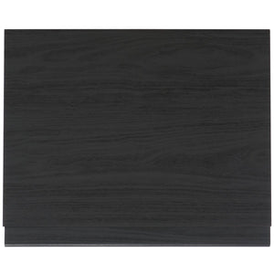 Safavieh Averi 2 Drawer Nightstand Black 27.6" x 18.4" x 8.1"