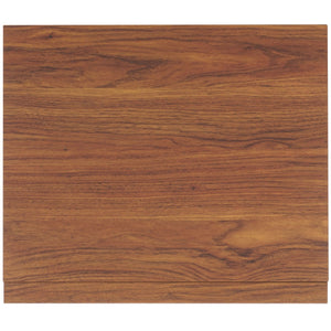 Safavieh Esma 1 Drawer Nightstand Walnut 17.7" x 15.2" x 19.4"