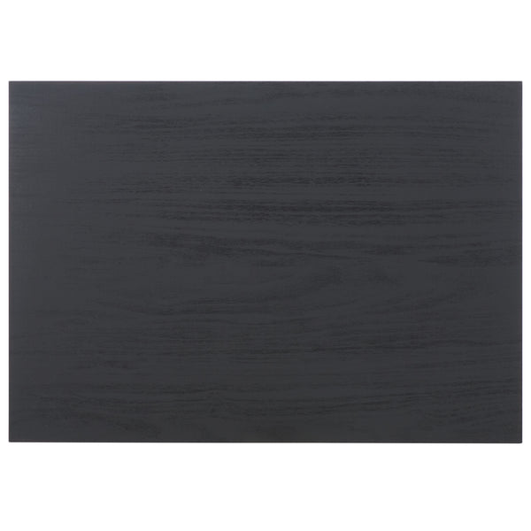 Safavieh Lylia 2 Drawer Floating Nightstand - Modern Walnut Design With Sleek Handles For Stylish Storage Black ,Gold Wood,Metal Nst9615b