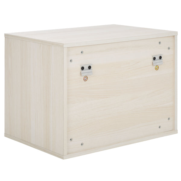 Safavieh Lylia 2 Drawer Floating Nightstand - Modern Walnut Design With Sleek Handles For Stylish Storage Bleached White ,Gold Wood,Metal Nst9615c