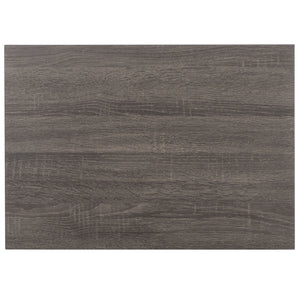 Safavieh Lylia 2 Drawer Floating Nightstand - Modern Walnut Design With Sleek Handles For Stylish Storage Distressed Black ,Gold Wood,Metal Nst9615e