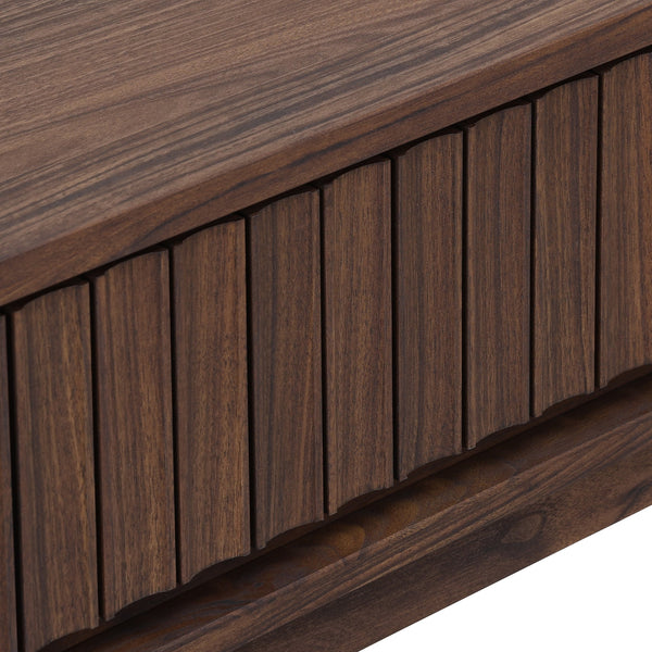 Fidia Solid Wood Nightstand With Drawer – Timeless Minimalist Bedside Storage For Modern Bedrooms