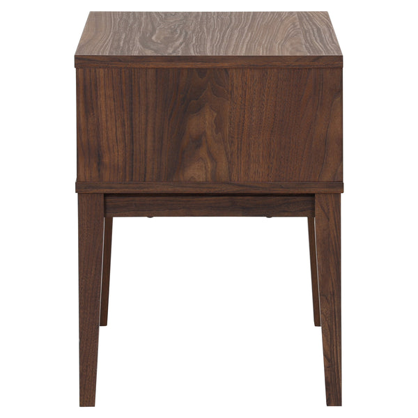 Fidia Solid Wood Nightstand With Drawer – Timeless Minimalist Bedside Storage For Modern Bedrooms