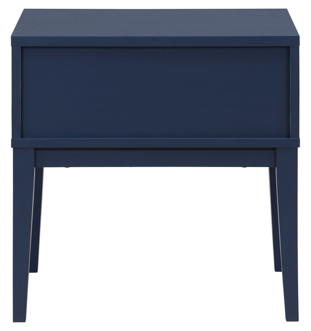 Fidia Solid Wood Nightstand With Drawer – Timeless Minimalist Bedside Storage For Modern Bedrooms