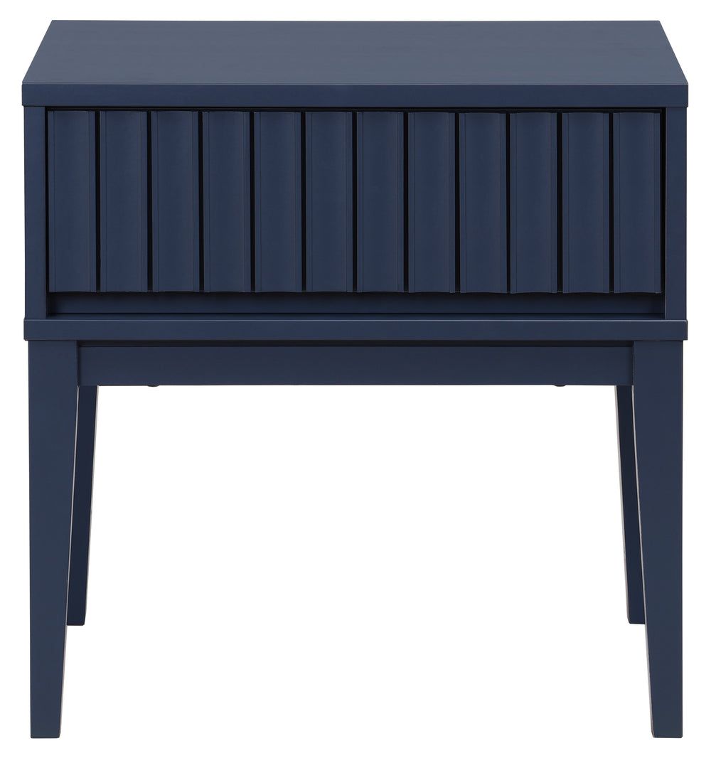 Fidia Solid Wood Nightstand With Drawer – Timeless Minimalist Bedside Storage For Modern Bedrooms
