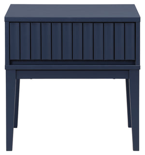 Fidia Solid Wood Nightstand With Drawer – Timeless Minimalist Bedside Storage For Modern Bedrooms