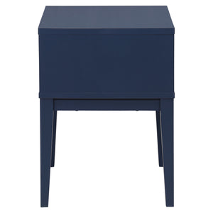 Fidia Solid Wood Nightstand With Drawer – Timeless Minimalist Bedside Storage For Modern Bedrooms