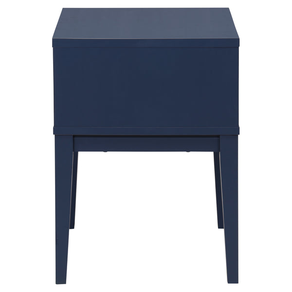 Fidia Solid Wood Nightstand With Drawer – Timeless Minimalist Bedside Storage For Modern Bedrooms