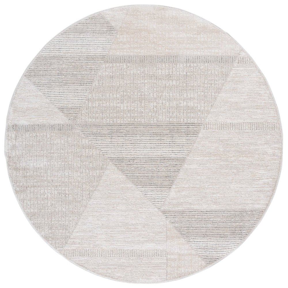 Safavieh Northport Modern Area Rug - Elegant Power Loomed Design For Timeless Home Decor And Comfort Ivory ,Grey 55% Polyester,45% Polypropylene Ntp402a-4