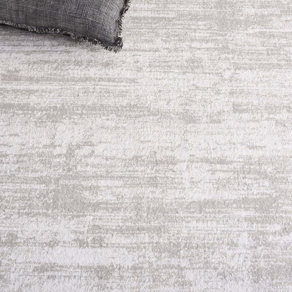 Safavieh Northport Modern Area Runner Rug - Elegant Power Loomed Design For Stylish Home Decor Enhancement Ivory ,Grey 55% Polyester,45% Polypropylene Ntp408a-5