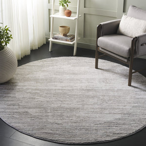 Safavieh Northport Modern Area Runner Rug - Elegant Power Loomed Design For Stylish Home Decor Enhancement Ivory ,Grey 55% Polyester,45% Polypropylene Ntp408a-7r