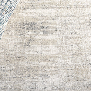 Safavieh Northport Elegant Runner Rug - Luxurious Power Loomed Design For Modern Home Décor And Comfort Ivory ,Grey 55% Polyester,45% Polypropylene Ntp410a-5