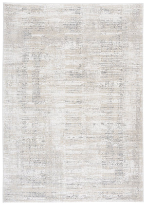Safavieh Northport Elegant Runner Rug - Luxurious Power Loomed Design For Modern Home Décor And Comfort Ivory ,Grey 55% Polyester,45% Polypropylene Ntp410a-5