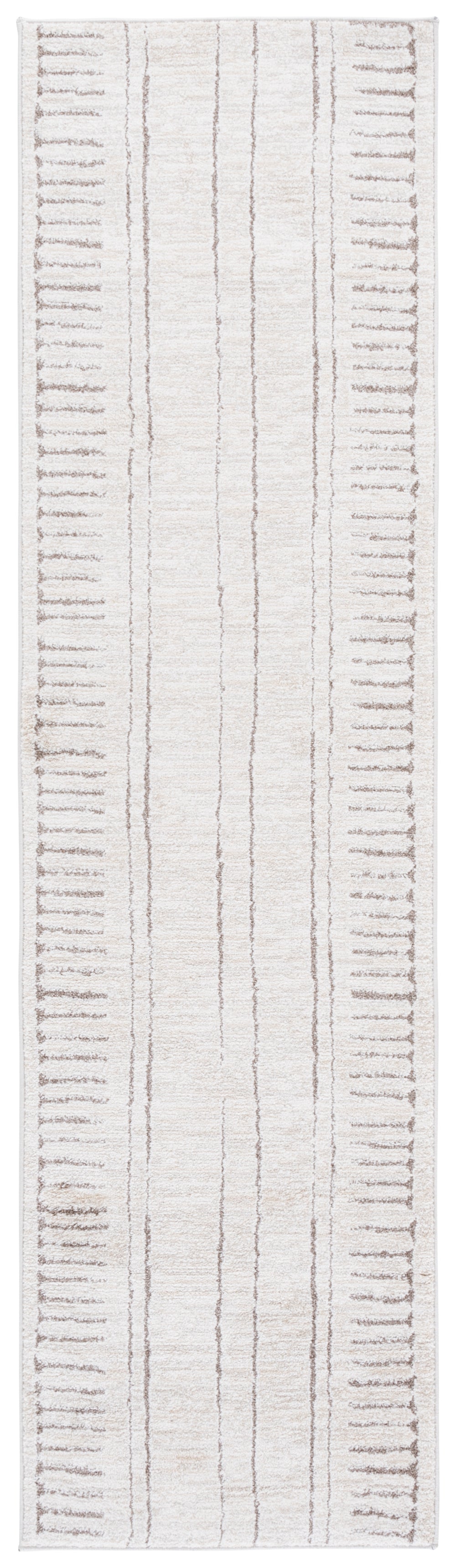Safavieh Northport Modern Area Rug - Soft 3/4 Inch Pile, Power Loomed Elegance For Your Living Space Decor Ivory ,Beige 55% Polyester,45% Polypropylene Ntp412a-4