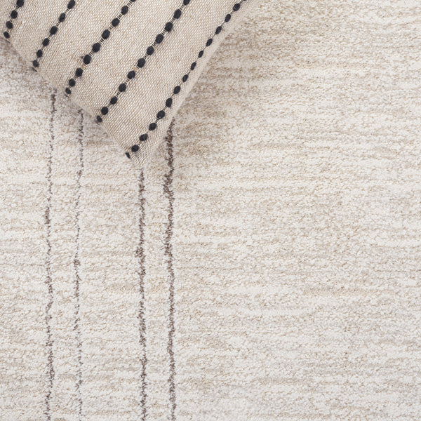 Safavieh Northport Modern Area Rug - Soft 3/4 Inch Pile, Power Loomed Elegance For Your Living Space Decor Ivory ,Beige 55% Polyester,45% Polypropylene Ntp412a-4