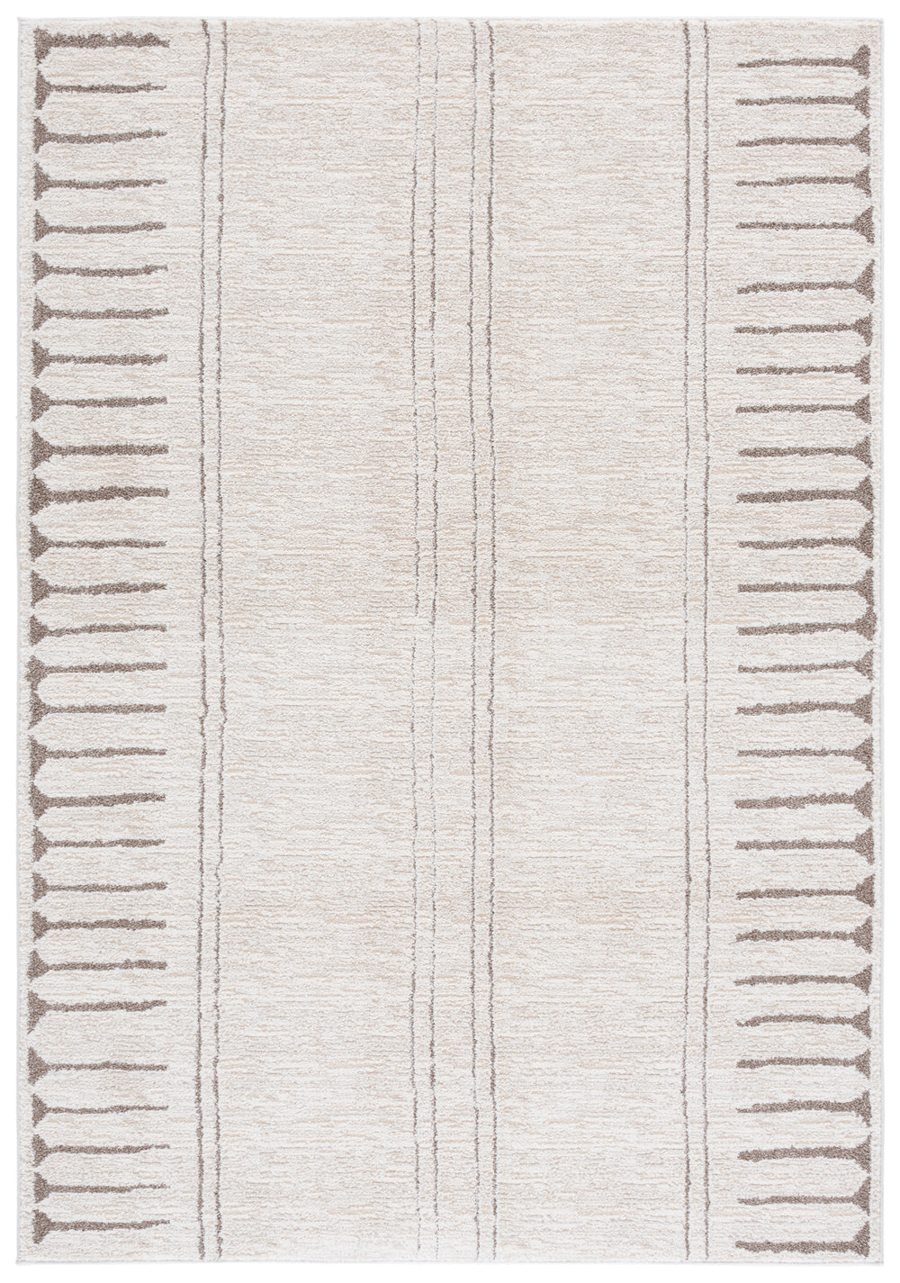 Safavieh Northport Modern Area Rug - Soft 3/4 Inch Pile, Power Loomed Elegance For Your Living Space Decor Ivory ,Beige 55% Polyester,45% Polypropylene Ntp412a-4