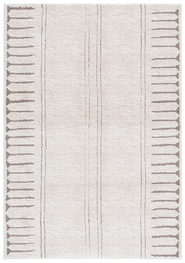 Safavieh Northport Modern Area Rug - Soft 3/4 Inch Pile, Power Loomed Elegance For Your Living Space Decor Ivory ,Beige 55% Polyester,45% Polypropylene Ntp412a-4