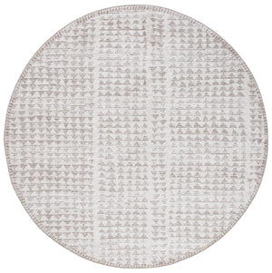 Safavieh Northport Exquisite Area Rug Runner - Modern Elegance For Hallways & Narrow Spaces, Crafted In Turkey Ivory ,Beige 55% Polyester,45% Polypropylene Ntp416a-7r