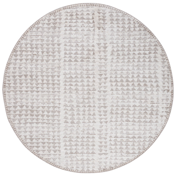 Safavieh Northport Modern Area Rug - Soft, Elegant Design For A Cozy Living Space - Artisan Crafted In Turkey Ivory ,Beige 55% Polyester,45% Polypropylene Ntp416a-8
