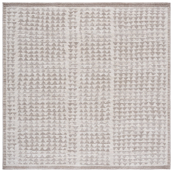 Safavieh Northport Exquisite Area Rug Runner - Modern Elegance For Hallways & Narrow Spaces, Crafted In Turkey Ivory ,Beige 55% Polyester,45% Polypropylene Ntp416a-7sq