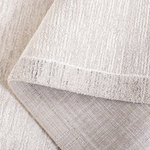 Safavieh Northport Elegant Turkish Area Rug With Luxurious Pile Height For Modern Home Decor Upgrade Ivory ,Grey 55% Polyester,45% Polypropylene Ntp428a-5