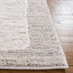 Safavieh Northport Elegant Turkish Area Rug With Luxurious Pile Height For Modern Home Decor Upgrade Ivory ,Grey 55% Polyester,45% Polypropylene Ntp428a-8